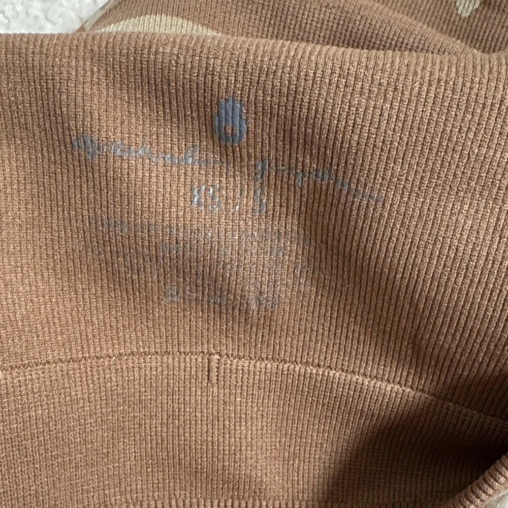 Spiritual Ganster tan heart legging set - Picture 5 of 7